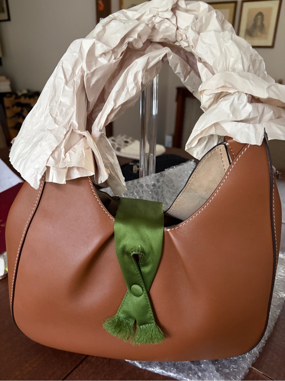 Tory Burch 2019 Runway
Sample Hobo - Frayed Silk & Rope